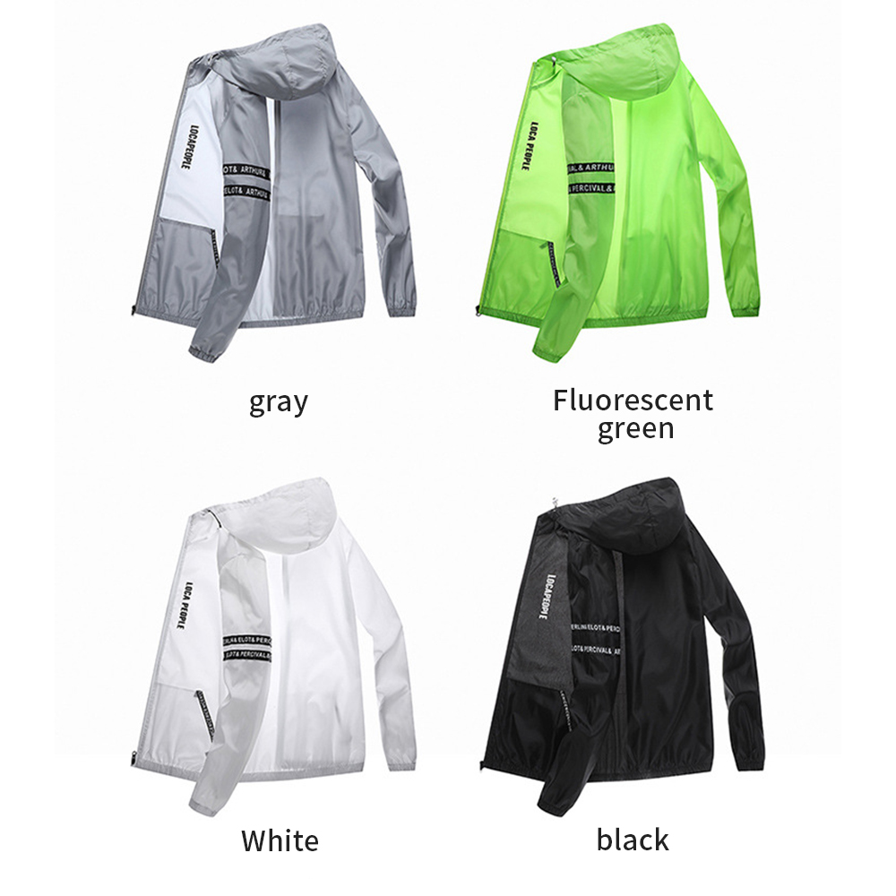 Running Gear Youth - Güneş Koruma Erkek Yaz bisiklet ceketi