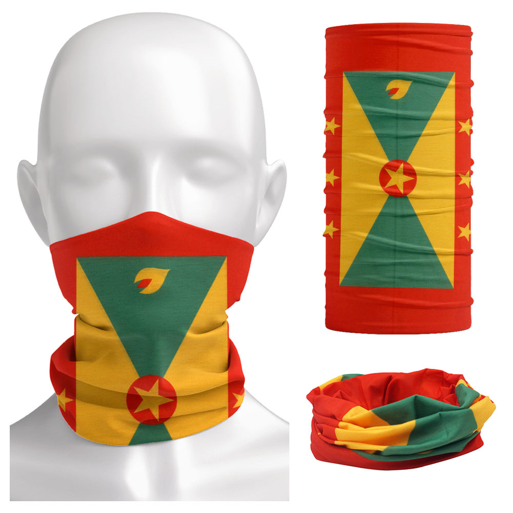 Running Gear Headband - Grenada bayrağı desen yüz Bandana erkekler