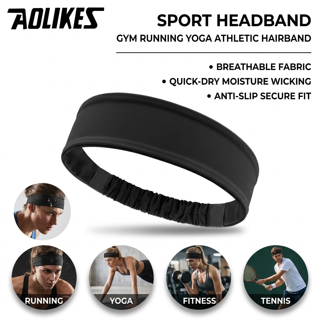 Spor Salonu Fitness Erkek Kadı - Running Gear Headband incelemesi ve fiyatı