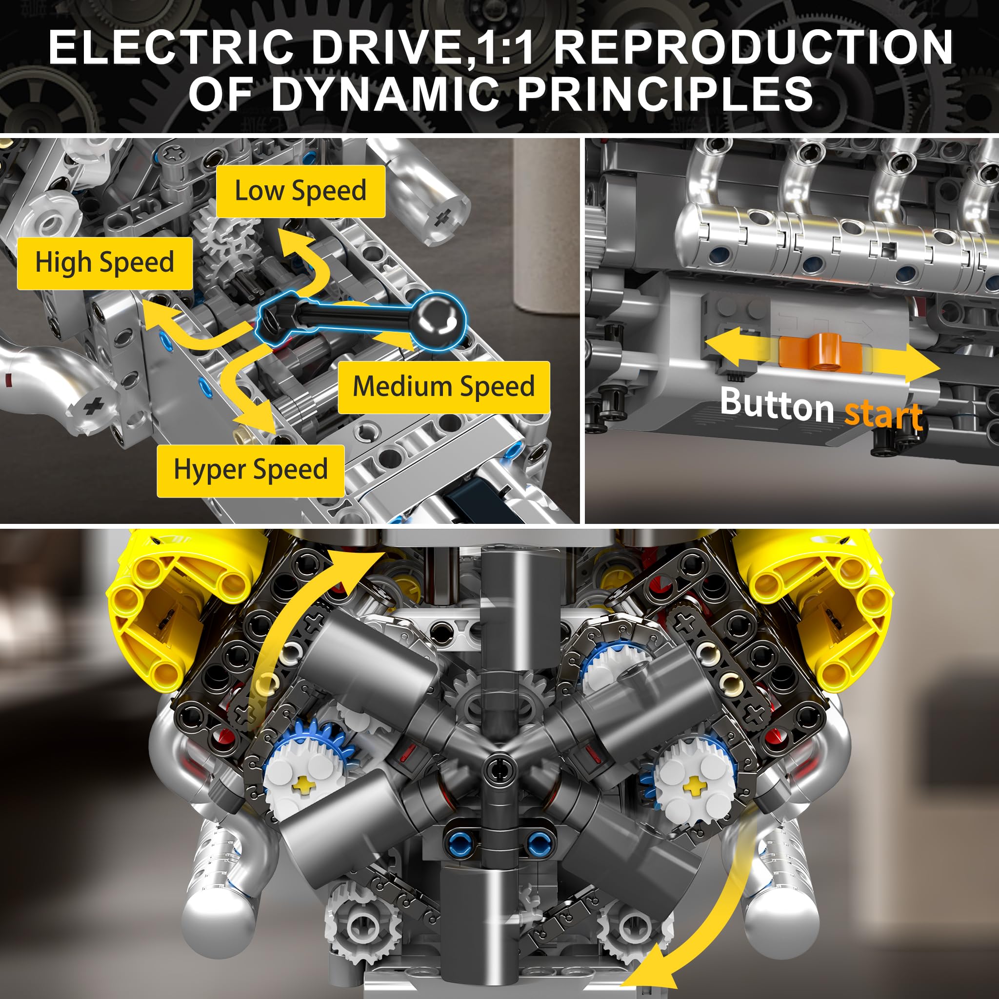 Yetişkinler için Kendi STEM V8 - Running Gear Engine incelemesi ve fiyatı