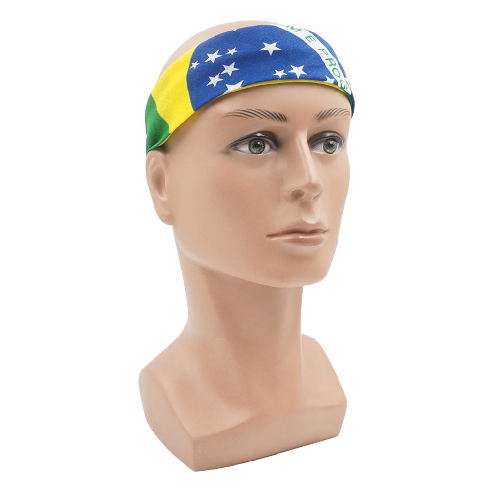 100% pamuk bayrağı brezilya Ba - Running Gear Headband incelemesi ve fiyatı